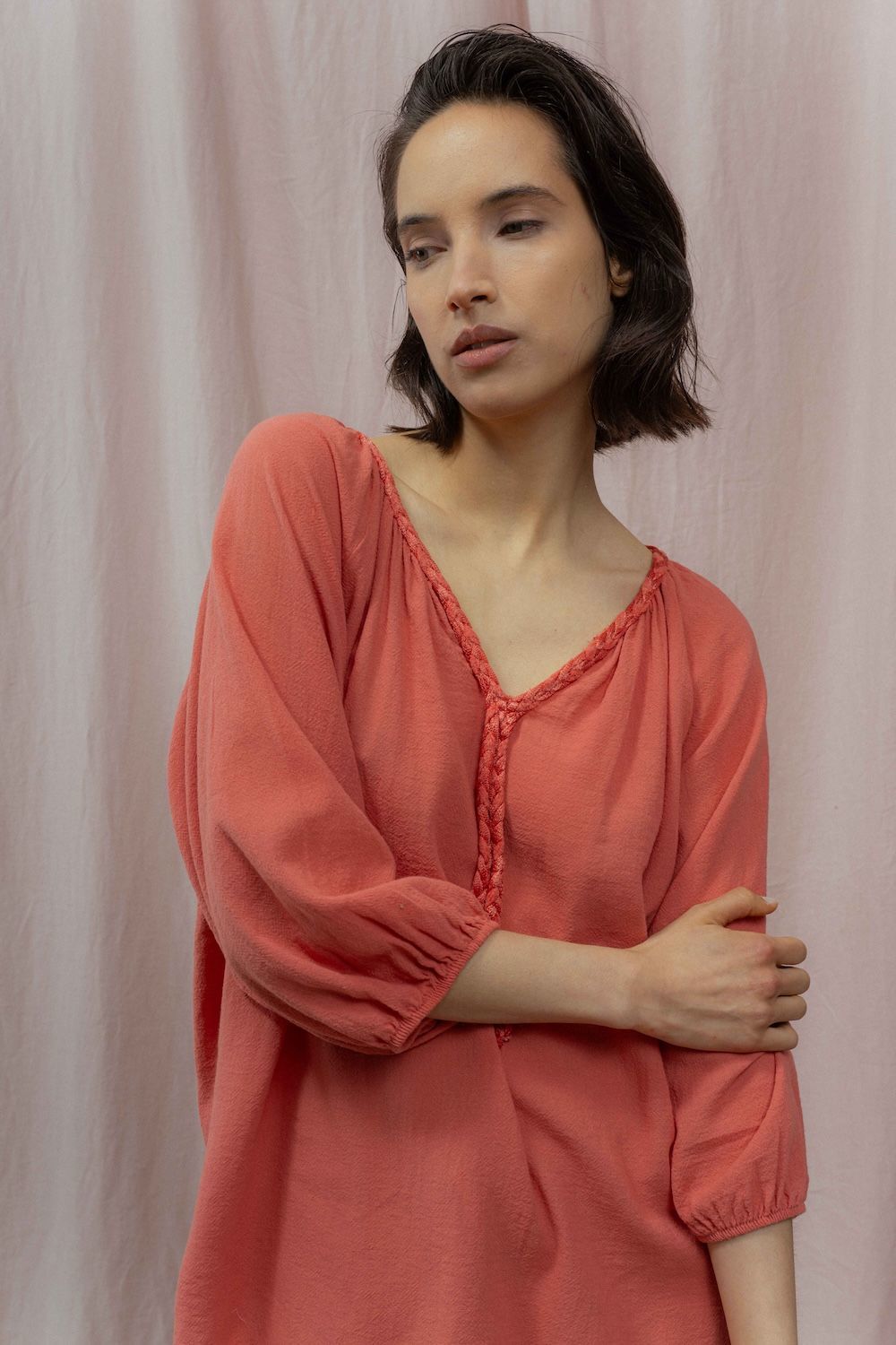 BLUSA ROMA rojo talle único