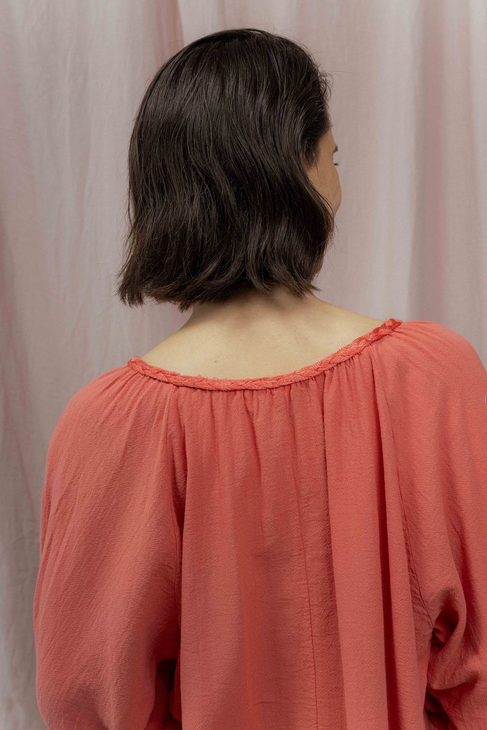 BLUSA ROMA rojo talle único