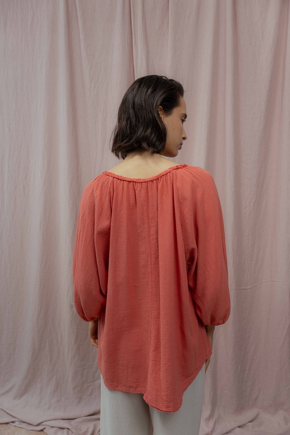 BLUSA ROMA rojo talle único