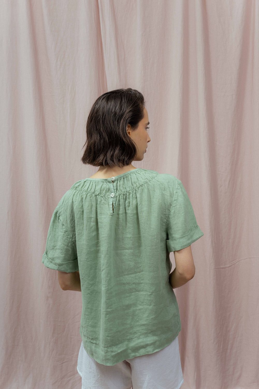 BLUSA DALI verde talle único